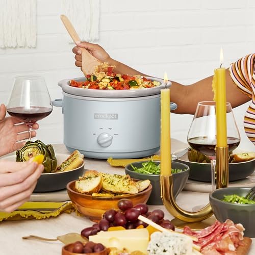 4.5 Quart Manual Slow Cooker – Macaroon Blue - Curated Catalog V0