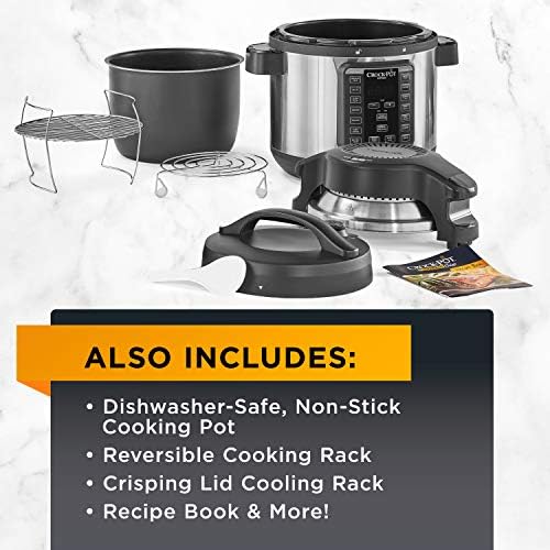 Express Crisp 8 Quart 10-in-1 Pressure Cooker - Curated Catalog X4