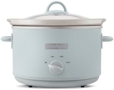 4.5 Quart Manual Slow Cooker – Macaroon Blue - Curated Catalog V0