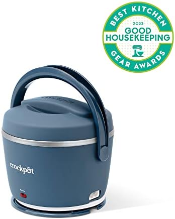 Electric Lunch Box Food Warmer 20oz – Faded Blue - Curated Catalog J1