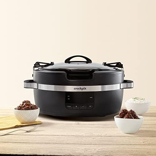Thermoshield 6 Quart Slow Cooker with Carry Handles - Curated Catalog N3