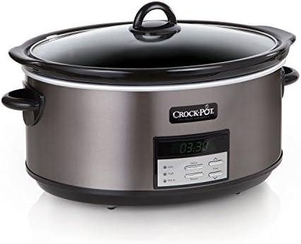 8 Quart Programmable Slow Cooker with Auto Warm - Curated Catalog I5