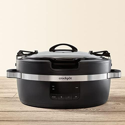Thermoshield 6 Quart Slow Cooker with Carry Handles - Curated Catalog N3