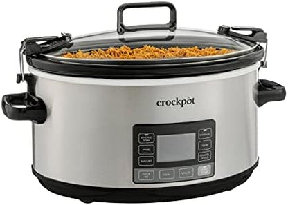 7 Quart Portable Programmable Slow Cooker with Timer - Curated Catalog J4