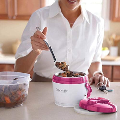 Lunch Crock Portable Food Warmer 20oz – Pink - Curated Catalog K5