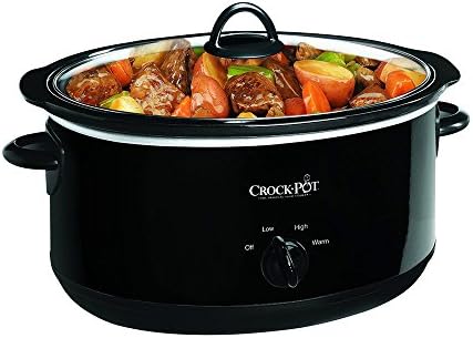 8 Quart Manual Slow Cooker – Black - Curated Catalog J6