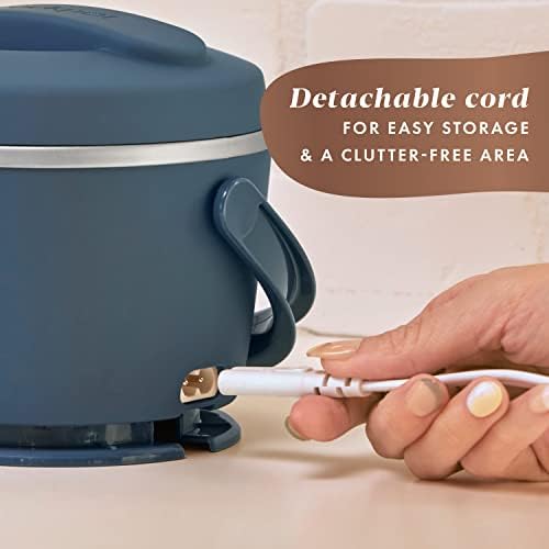 Electric Lunch Box Food Warmer 20oz – Faded Blue - Curated Catalog J1