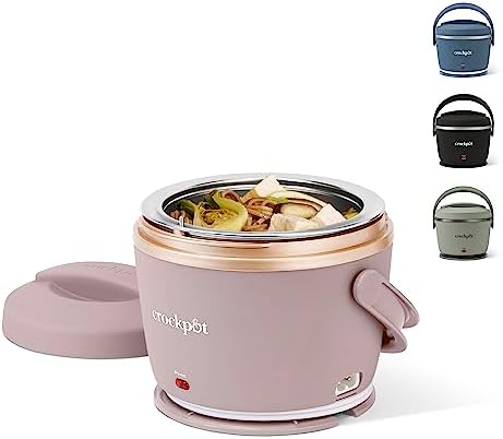 Electric Lunch Box Food Warmer 20oz – Blush Pink - Curated Catalog R8