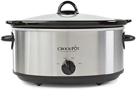 7 Quart Oval Manual Slow Cooker – Stainless Steel - Curated Catalog U3