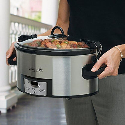 Cook & Carry 6 Quart Programmable Slow Cooker - Curated Catalog Z2