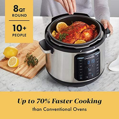 8 Quart Express Crock Multi-Use Pressure Cooker - Curated Catalog L6