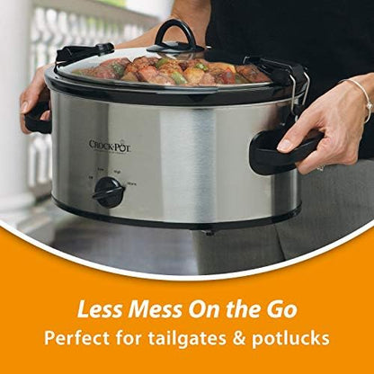 Cook & Carry 6 Quart Portable Slow Cooker - Curated Catalog O9