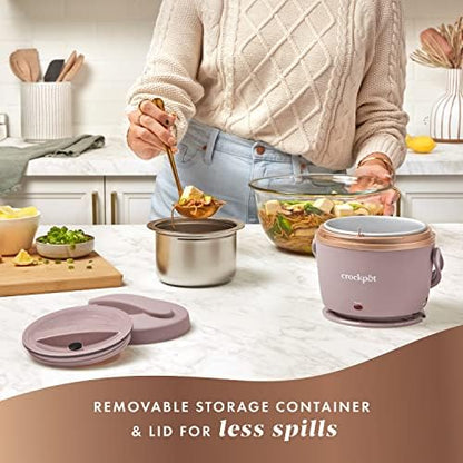 Electric Lunch Box Food Warmer 20oz – Blush Pink - Curated Catalog R8