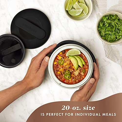 Electric Lunch Box Food Warmer 20oz – Black - Curated Catalog R4