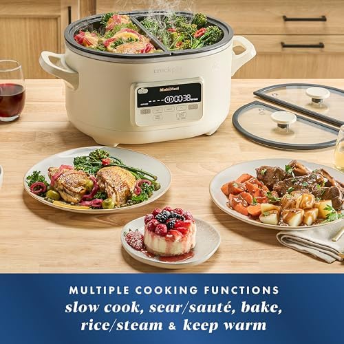 MultiMeal Multicooker with Programmable Slow Cooker - Curated Catalog L0