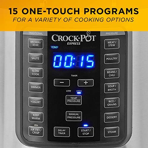 Express Crisp 8 Quart 10-in-1 Pressure Cooker - Curated Catalog X4
