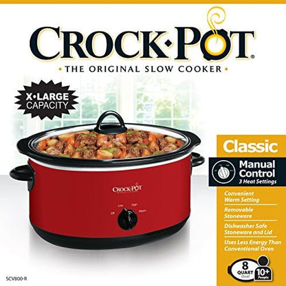 Express Crock 8 Quart Programmable Slow Cooker - Curated Catalog U4