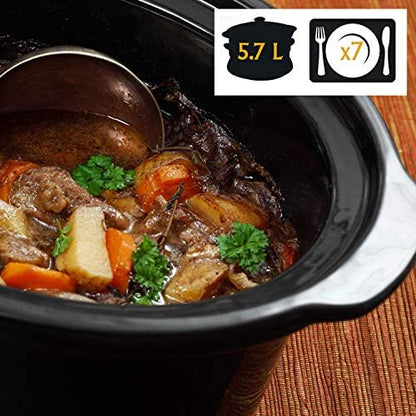 Cook & Carry 6 Quart Portable Slow Cooker - Curated Catalog N3