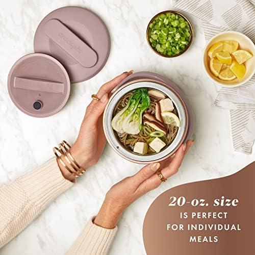 Electric Lunch Box Food Warmer 20oz – Blush Pink - Curated Catalog R8