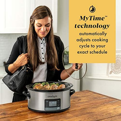 MyTime 6 Quart Programmable Slow Cooker - Curated Catalog U6