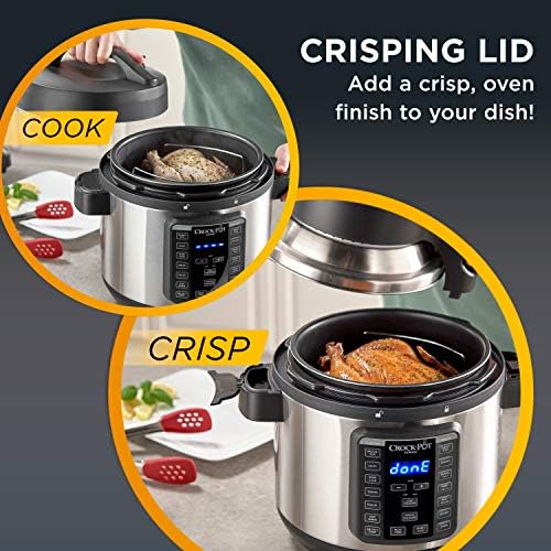Express Crisp 8 Quart 10-in-1 Pressure Cooker - Curated Catalog X4