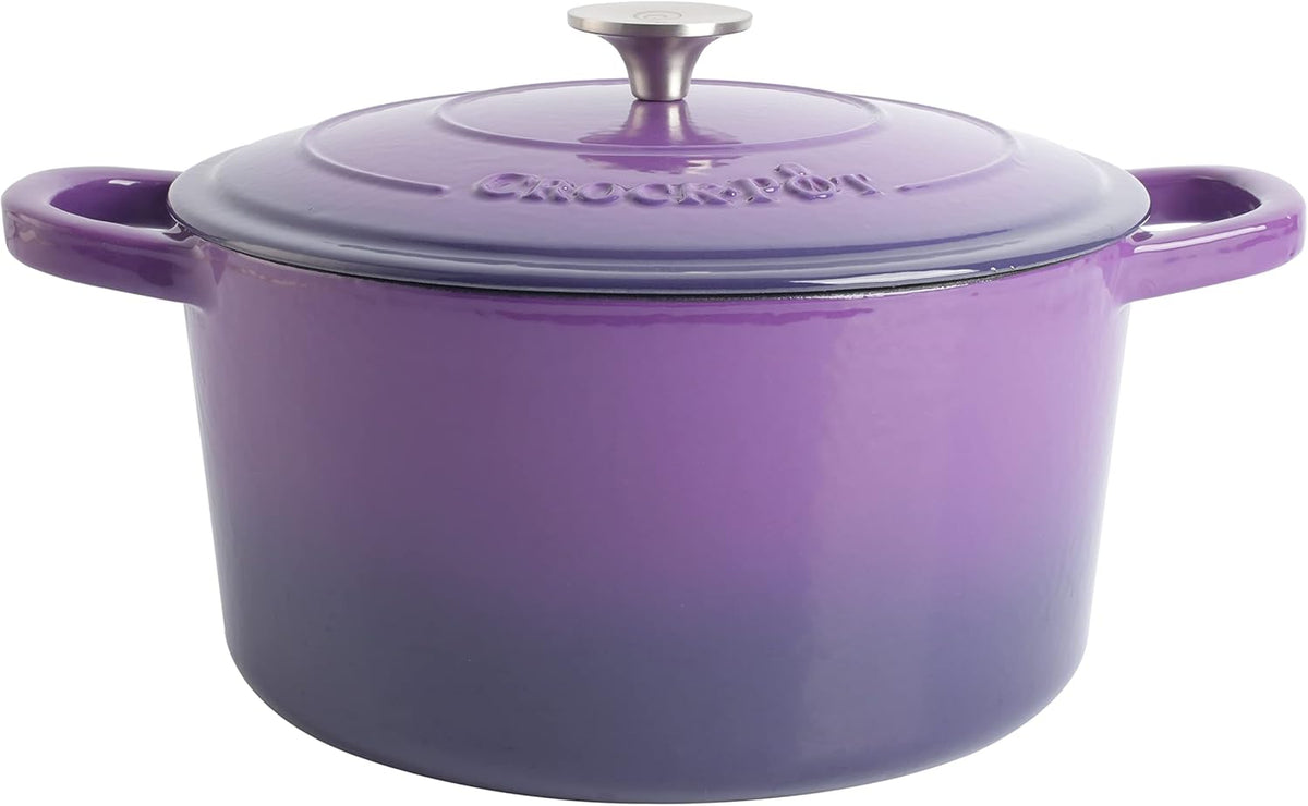 3 Quart Enameled Cast Iron Dutch Oven – Aqua - Curated Catalog R0