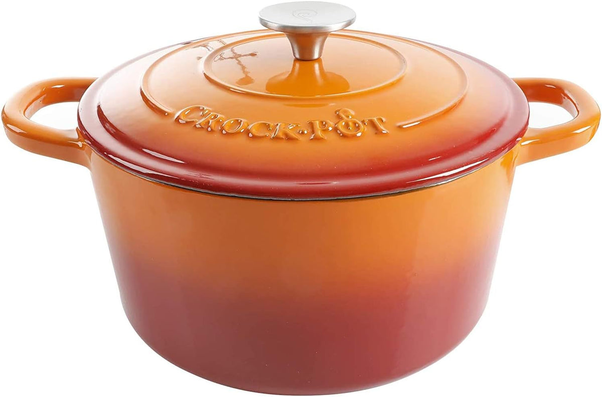 3 Quart Enameled Cast Iron Dutch Oven – Aqua - Curated Catalog I4