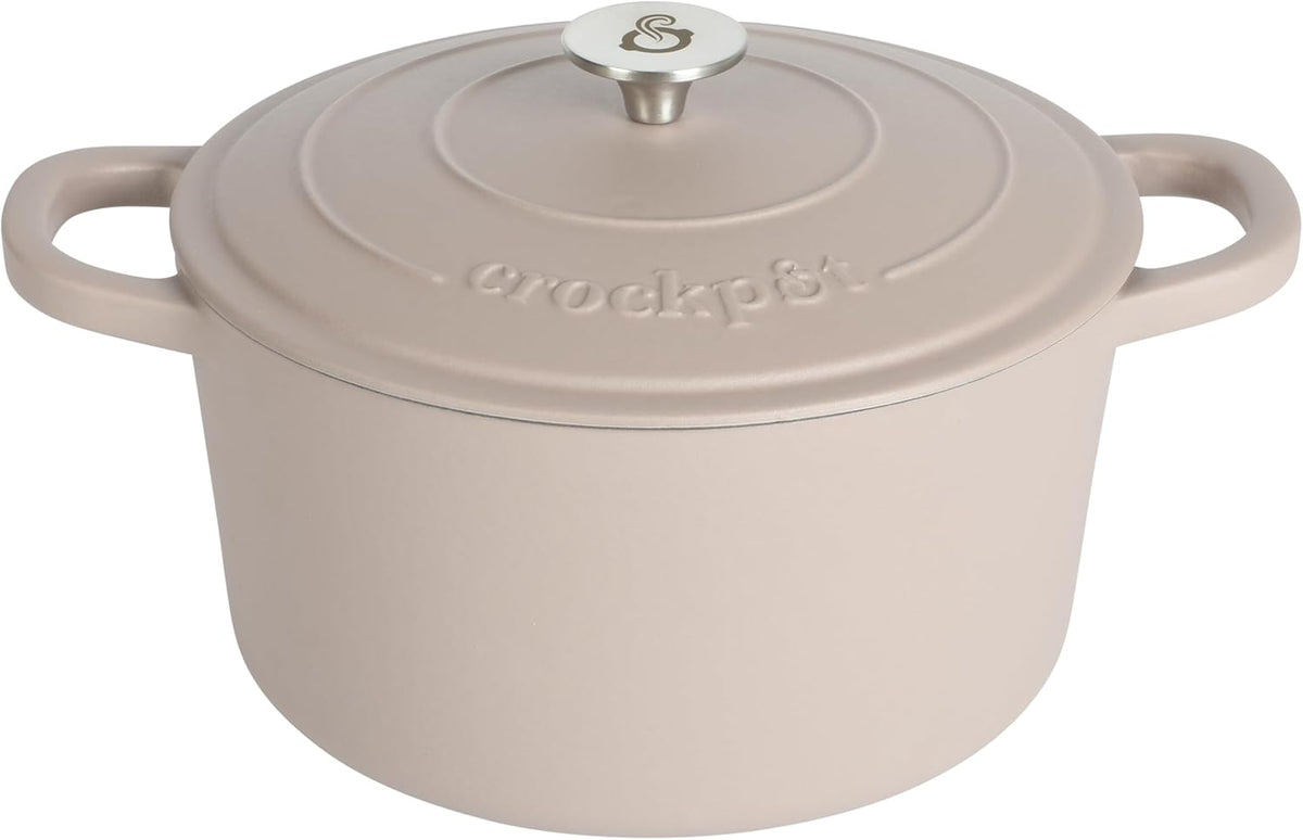 3 Quart Enameled Cast Iron Dutch Oven – Aqua - Curated Catalog R0
