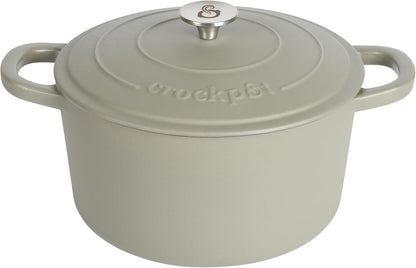 3 Quart Enameled Cast Iron Dutch Oven – Aqua - Curated Catalog I4