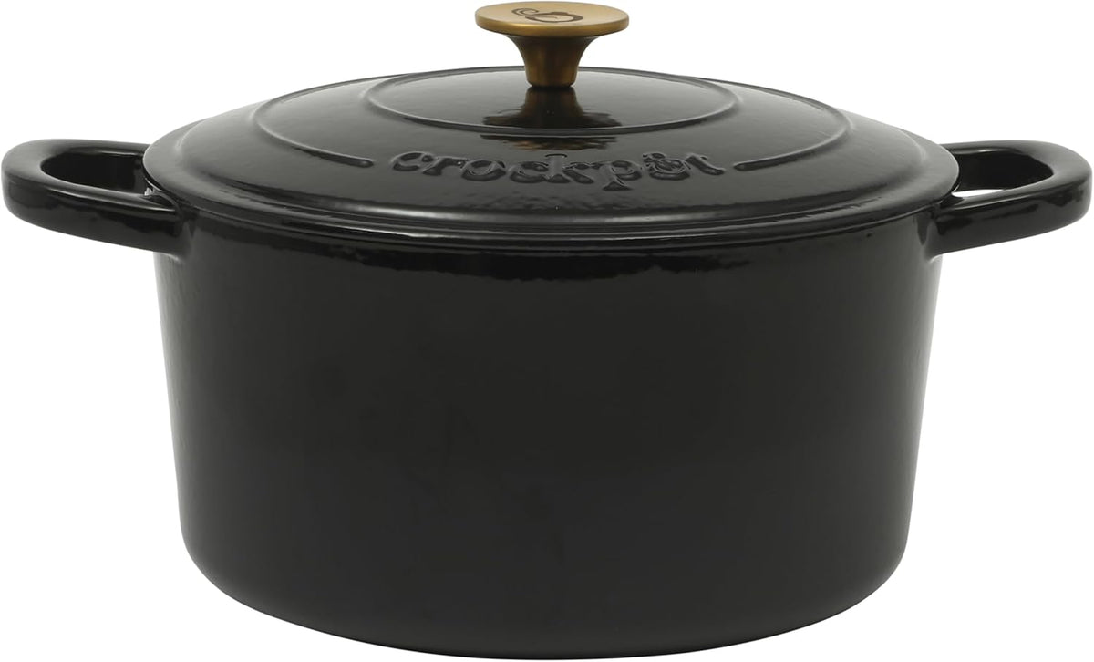 3 Quart Enameled Cast Iron Dutch Oven – Aqua - Curated Catalog R0