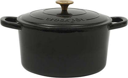 3 Quart Enameled Cast Iron Dutch Oven – Aqua - Curated Catalog R0