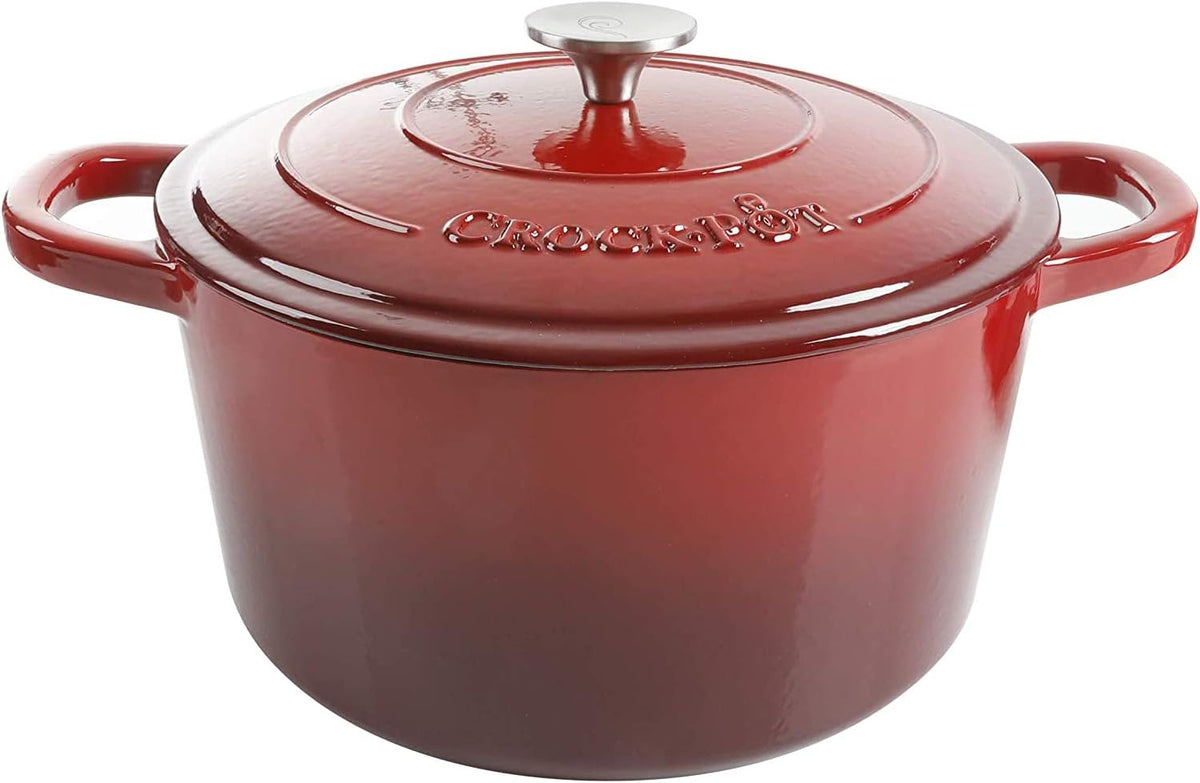 3 Quart Enameled Cast Iron Dutch Oven – Aqua - Curated Catalog R0