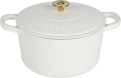 3 Quart Enameled Cast Iron Dutch Oven – Aqua - Curated Catalog I4