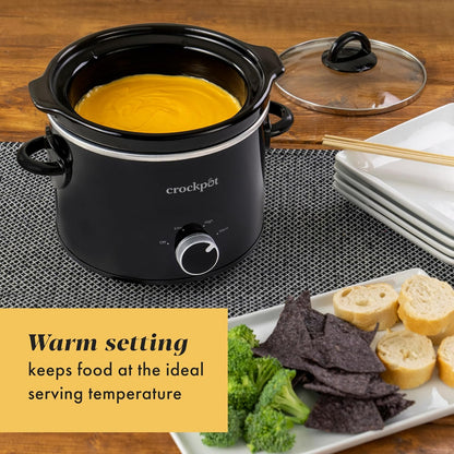 2 Quart Mini Slow Cooker – Classic Compact Cooker - Curated Catalog E5